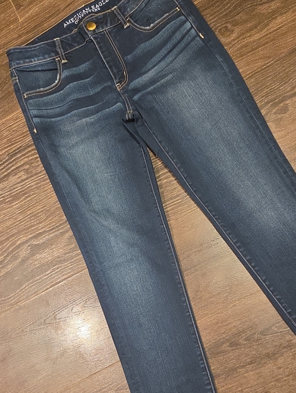 ❤️ NWT! AMERICAN EAGLE OUTFITTERS SKINNY JEANS / JEGGINGS, 10L (30 LONG / TALL) - Picture 6 of 8